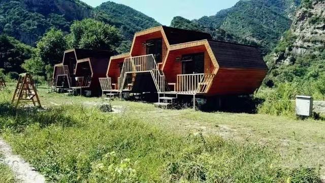 用十几栋均价3万元的木屋别墅，打造美不胜收的景区！